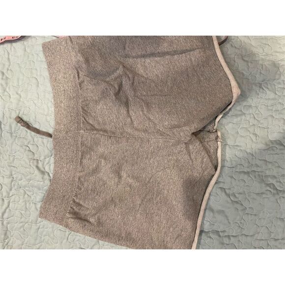 Nike Women's Gray Sweat Shorts XL Athleisure Lounge Drawstring Waist - Picture 6 of 9